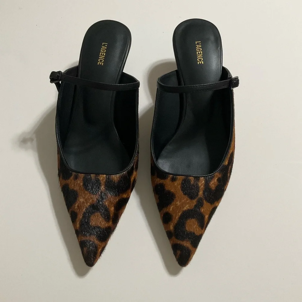 L’Agence Edith Leather Mule - Picture 4 of 8